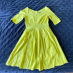 😍LAST CHANCE Orla Kiely pleated cotton dress